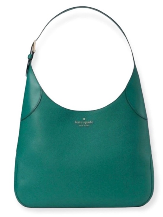 kate spade Handbags - KATE SPADE ♠️ New York "Aster" 💚DEEP JADE GREEN💚LEATHER SHOULDER BAG 🌟EUC🌟